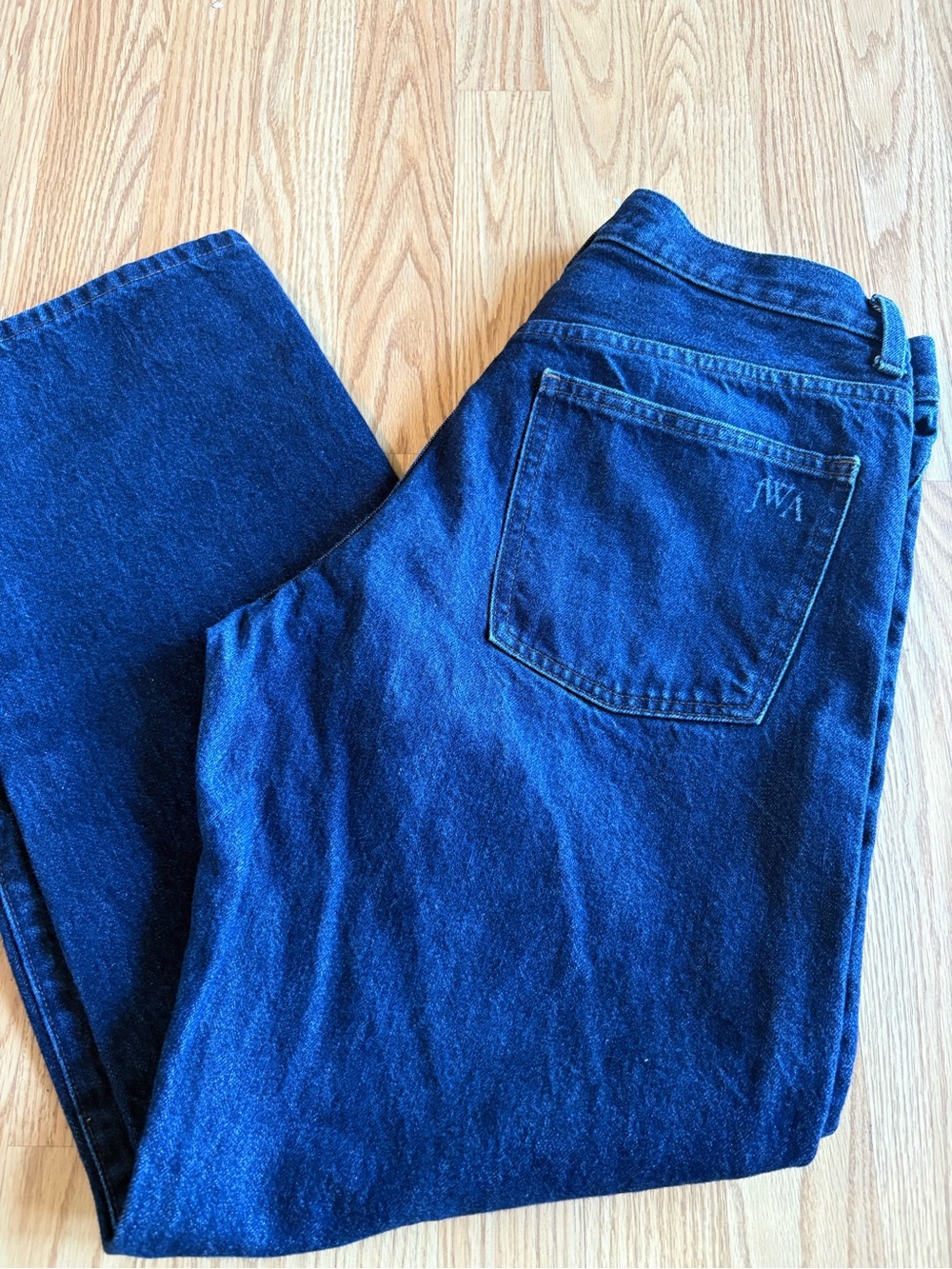 Uniqlo x JW Anderson High-Rise Women's Dark Blue Denim Jeans